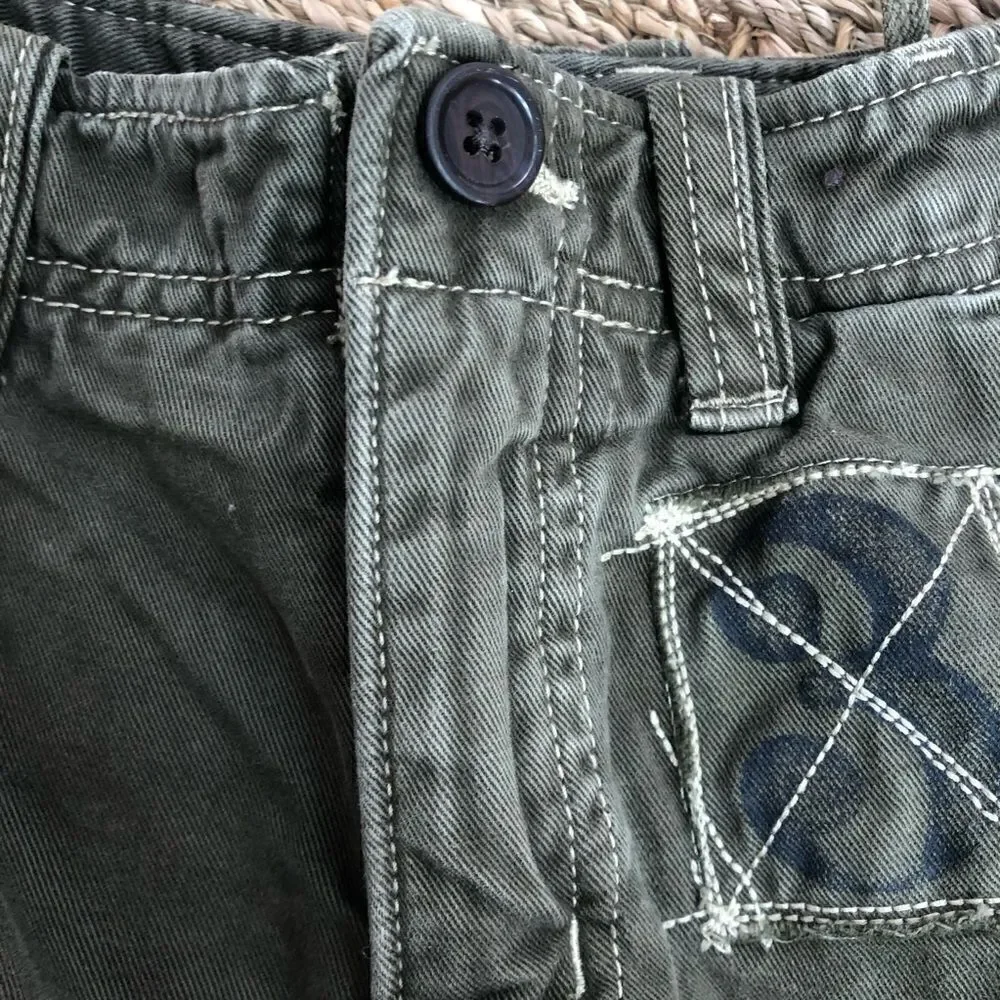 Gap kids khaki cargo shorts